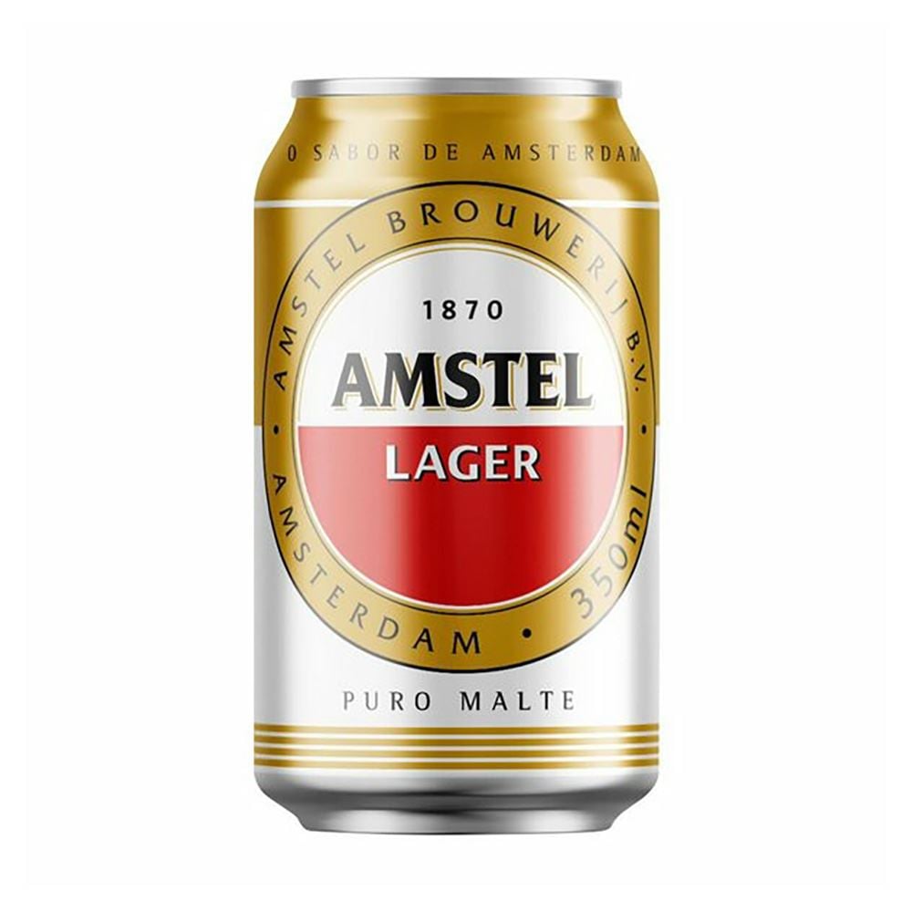 Foto de Amstel Puro Malte Lata 350ml