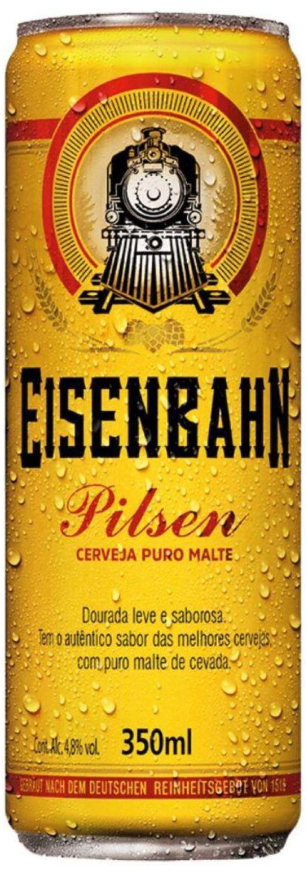 Foto de Eisenbahn Pilsen Puro Malte Lata 350ml